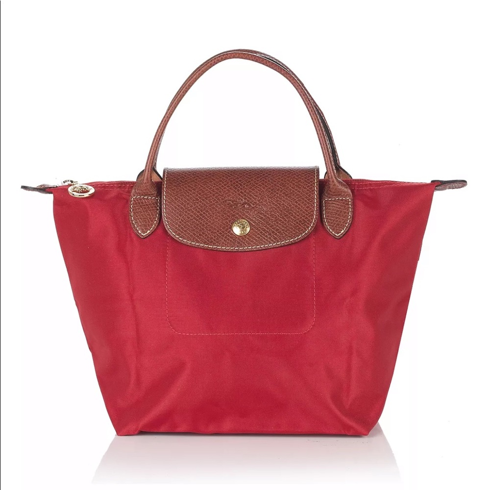 Longchamp Le Pliage Small Top Handle Nylon Handbag